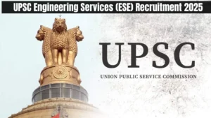 UPSC ESE Notification 2025