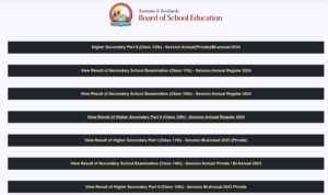 JKBOSE 12th Bi-Annual Result 2024 Out @jkbose.nic.in, Check Now! JKBOSE 12th Result 2024