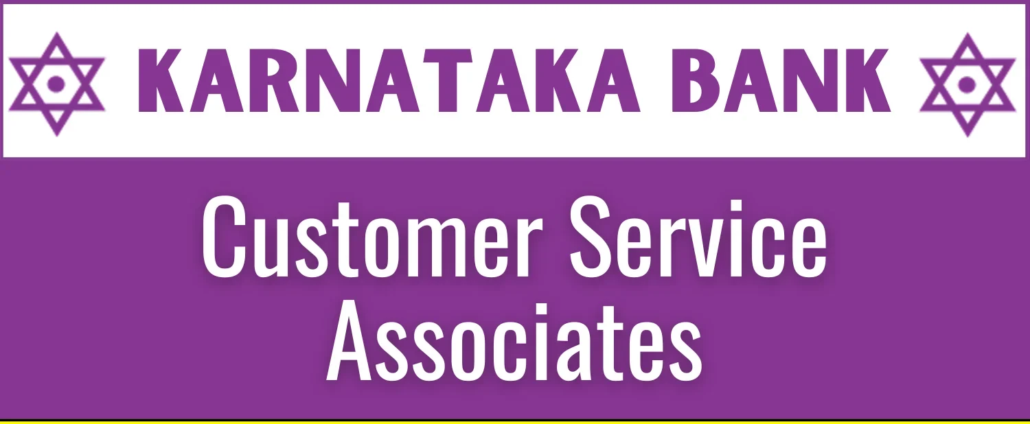 Karnataka Bank Clerk Recruitment 2024